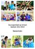 Duurzaamheid op School Aanbod 2013-3014. Basisscholen
