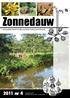 Zonnedauw. 2011 nr 4. driemaandelijks tijdschrift van Natuurpunt Noord-Limburg (Lommel-Overpelt) Jaargang 43 oktober-november-december