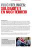 VLUCHTELINGEN: SOLIDARITEIT EN NUCHTERHEID