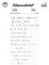 Nieuwsbrief. Redactie: Alan van Reenen juni 2010