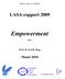 Wetenschap voor Beleid. LASA-rapport 2009. Empowerment. door: Prof. Dr. D.J.H. Deeg