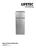 Handleiding. Koel-/vriescombinatie LIFETEC MD 37100