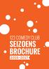 123 COMEDY CLUB SEIZOENS BROCHURE