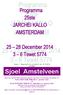 Versie 1 - Bijgewerkt t/m correctie 2, dd. 16-12-2014 Locatie: Sjoel Amstelveen