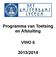 Programma van Toetsing en Afsluiting VWO 6