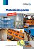Materieelspecial. Editie 2011. uw partner voor hout en bouw