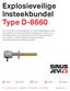Explosieveilige Insteekbundel Type D-8660