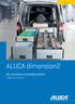 ALUCA dimension2. Het innovatieve onderladensysteem 100% aluminium