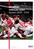 SPORTIEF VERSLAG AJAX Seizoen 2009 2010