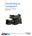 Handleiding en naslagwerk. Panasonic AG- HMC81EJ HD-camcorder