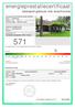 571 De energiescore laat toe om de energiezuinigheid van woningen te vergelijken.