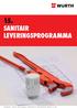 15. sanitair leveringsprogramma