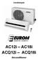 Installatiegids. AC12i AC18i ACQ12i ACQ18i. Airconditioner