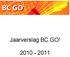 Jaarverslag BC GO! 2010-2011