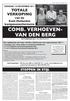 COMB. VERHOEVEN- VAN DEN BERG