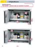 1 Veiligheidkasten. Onderbouwkasten The Flexible - passend onder uw werktafel of zuurkast
