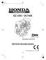 06/12/01 19:52:14 39Z2L600_001 GC135E GC160E SERIENUMMER EN MOTORTYPE INSTRUKTIEHANDLEIDING. Honda Motor Co., Ltd. 2003