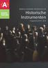 MODULE ALGEMENE MUZIEKCULTUUR Historische Instrumenten. Programma 2015-2016