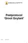 Pestprotocol Groot Goylant