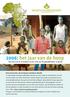 2006: het jaar van de hoop. Overzicht van de activiteiten van de Orde van HospitaalBroeders in Afrika