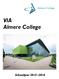 VIA Almere College Schooljaar 2015-2016