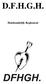 D.F.H.G.H. Huishoudelijk Reglement