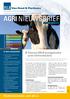 Agri Nieuwsbrief. Ontwerp AMvB grondgebonden groei melkveehouderij. In deze nieuwsbrief MEI 2015