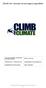 Climb for climate Aconcagua expeditie