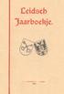 o JAARBOEKJE : VOOR GESCHIEDENIS EN OUDHEIDKUNDE VAN LEIDEN EN RIJNLAND. TEVENS ORGAAN VAN DE VEREENIGING,, OUD-LEIDEN (ELFDE JAARGANG)