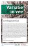 Variatie in vee. Leerlingmateriaal