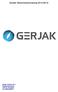 Gerjak Gebruiksaanwijzing 2015/2016