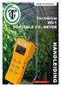 WWW.TECHGROW.NL. TechGrow HS-1 PORTABLE CO 2 METER HANDLEIDING. software versie: 1.00