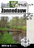 Zonnedauw. 2014 nr 2. driemaandelijks tijdschrift van Natuurpunt Noord-Limburg (Lommel-Overpelt) Jaargang 46 april - mei - juni
