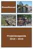 Musselkanaal Projectenagenda 2014-2015
