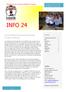 INFO 24. Zeeuws Basisscholenkampioenschap Schaken Zierikzee. Nieuwsbrief van Leonardo-onderwijs Terneuzen. Inhoud. Colofon