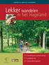 STAPPEN IN LANDELIJK VLAANDEREN. Lekker wandelen. in het Hageland. 10 wandelroutes en lekkere adresjes 3 voordeelbonnen 1 luxewandelarrangement