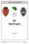 Vlaamse Zaalvoetbalbond. De Spelregels 2014-2015