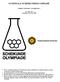 NATIONALE SCHEIKUNDEOLYMPIADE