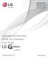 NEDERLANDS FRANÇAIS ENGLISH. Gebruikershandleiding Guide de l utilisateur User Guide LG-W100. www.lg.com MFL68606706 (1.0)