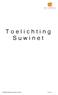 Toelichting Suwinet. 20120423-Toelichting Suwinet v4.0.docx 1 van 19