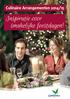 Culinaire Arrangementen 2014/15. Inspiratie voor smakelijke feestdagen!