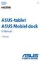 ASUS-tablet ASUS Mobiel dock