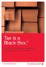 Tax is a Black Box.* Kwalitatief onderzoek over fiscaliteit bij beursgenoteerde ondernemingen