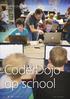 Spelenderwijs leren programmeren. CoderDojo op school. Foto s: Hans Roggen. 16 podium _ oktober 2014