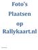 Foto s Plaatsen op Rallykaart.nl