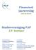 Financieel jaarverslag 2014-2015. Studievereniging PAP 13 e bestuur
