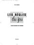 Les Règles 1e dr-4e opl 08-01-2013 15:02 Pagina 3. Drs. D. Bernard. dujeu. Franse grammatica met oefeningen. Walvaboek