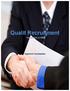 Qualit Recruitment Uw partner in HR Algemene Voorwaarden