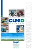 Kruishofstraat 142 2020 Antwerpen T: 03 888 58 21 F: 03 440 59 26 info@clarobelgium.be SCHOONMAAK CATALOGUS