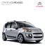 CITROËN C3 PICASSO PRIJSLIJST - JANUARI 2016